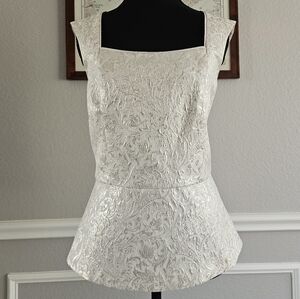 Elegant White Lace Dress